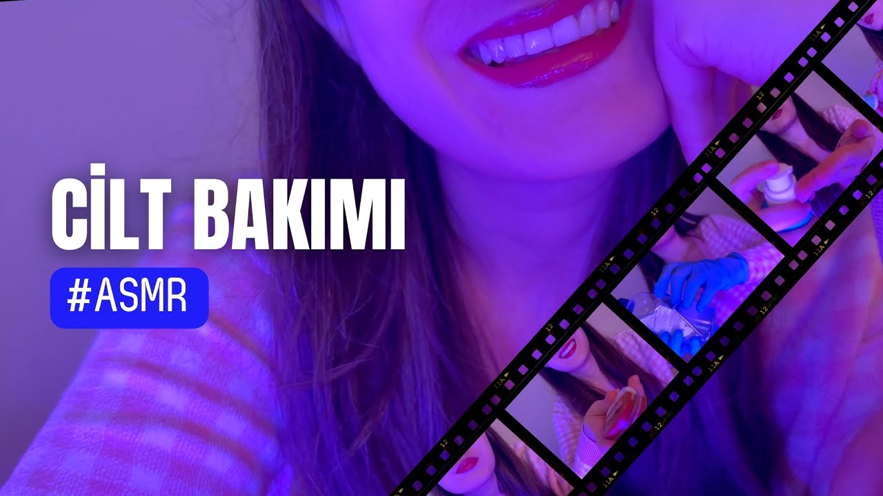Türkçe ASMR | Arkadaşın Cilt Bakımını Yapıyo 💆🏻 (4K HD)