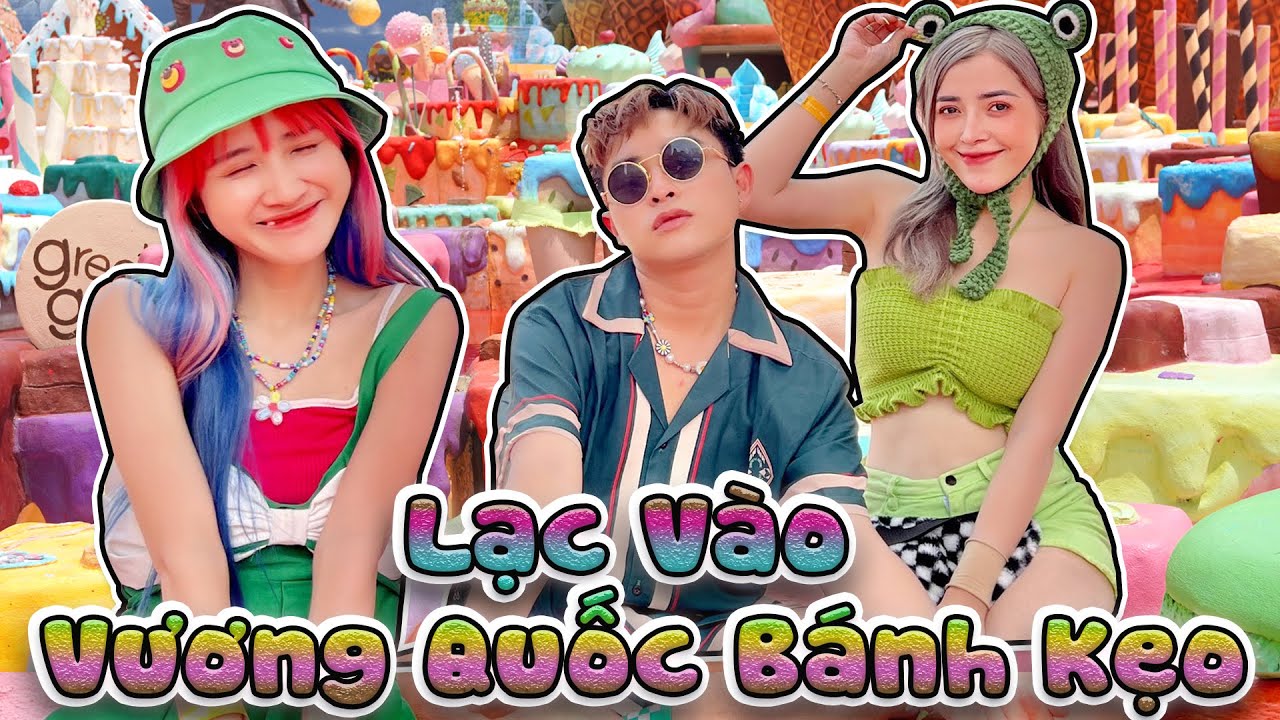 Linh Vy Đột Nhập Vương Quốc Bánh Kẹo Doraemon Tại Thái Lan I Linh Vyy Official