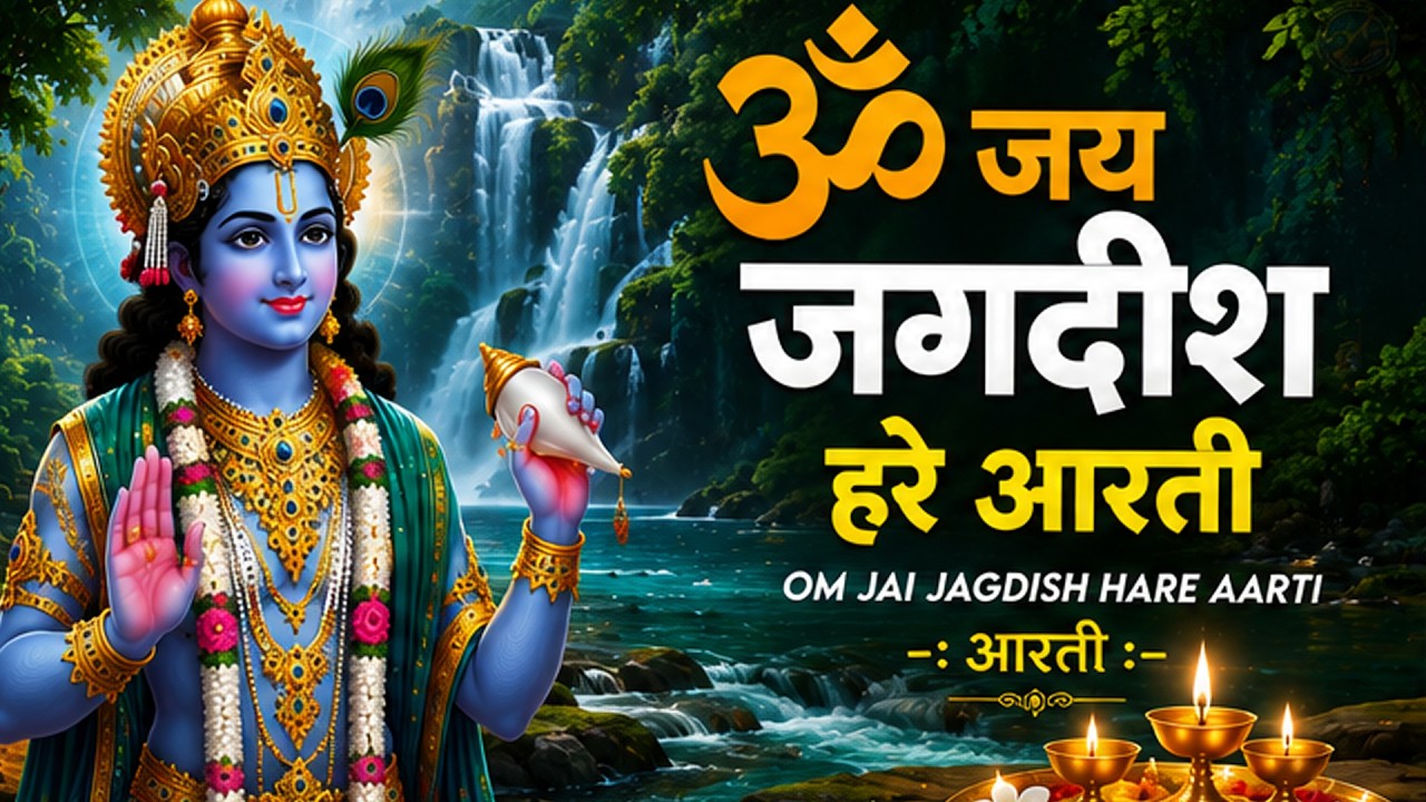 ॐ जय जगदीश हरे आरती | Om Jai Jagdish Hare Aarti I Vishnu Ki Aarti : Aarti Song I Vishnu Aarti 2026