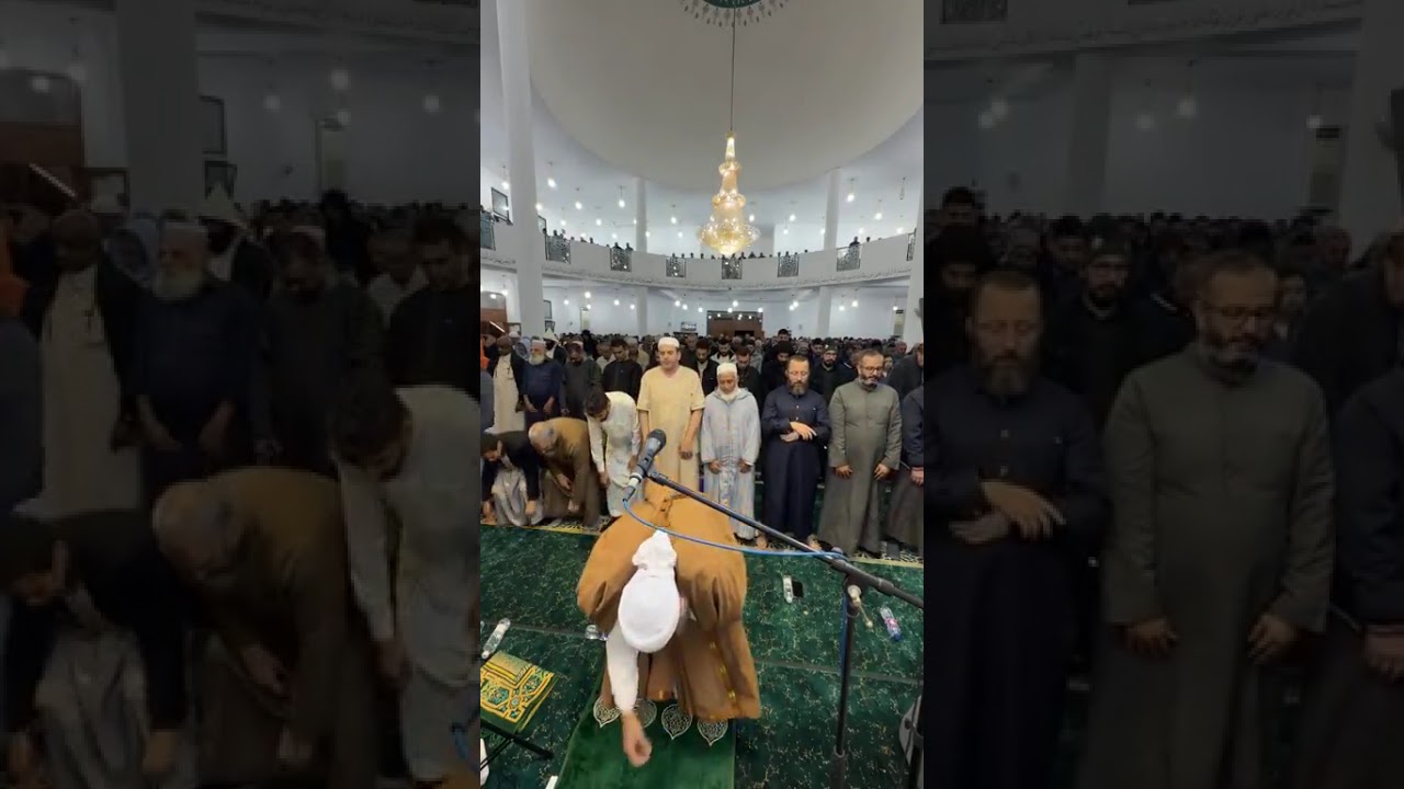صلاة العشاء والتراويح فضيلة الشيخ عويمر سمير مسجد رياض الصالحين إقامة حسناوي ولاية وهران 07/03/2026