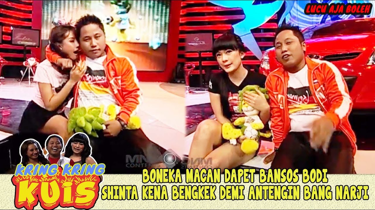 BONEKA MACAN DAPET BANSOS SHUSU, SHINTA KENA BENGKEK DEMI ANTENGIN BANG NARJI - KUIS KRING KRING