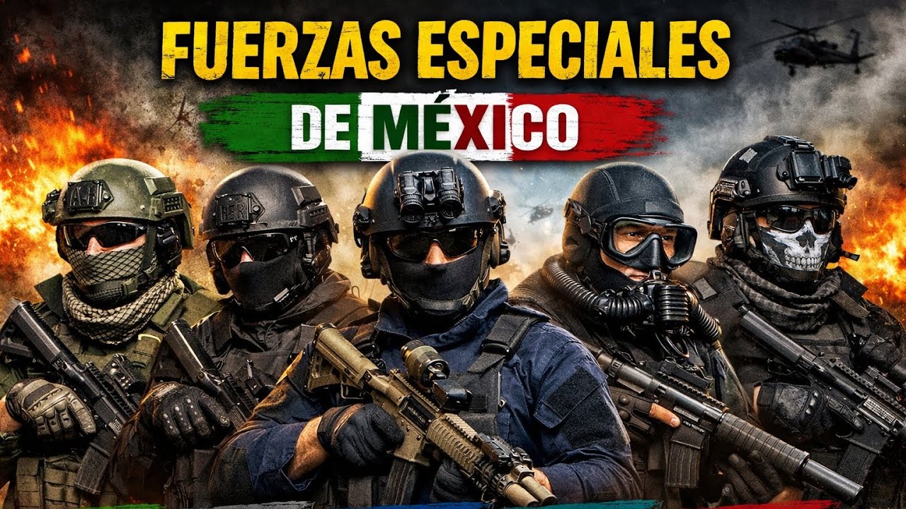 Fuerzas Especiales de México🦇 💀: Equipamiento real recreado en Breakpoint