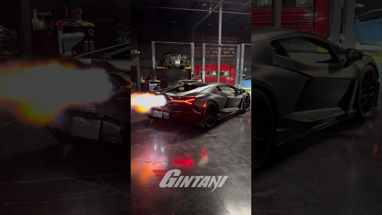 Our Gintani F1 system in our Lamboghini Revuelto 🔊 #gintani  #lamborghini  #revuelto