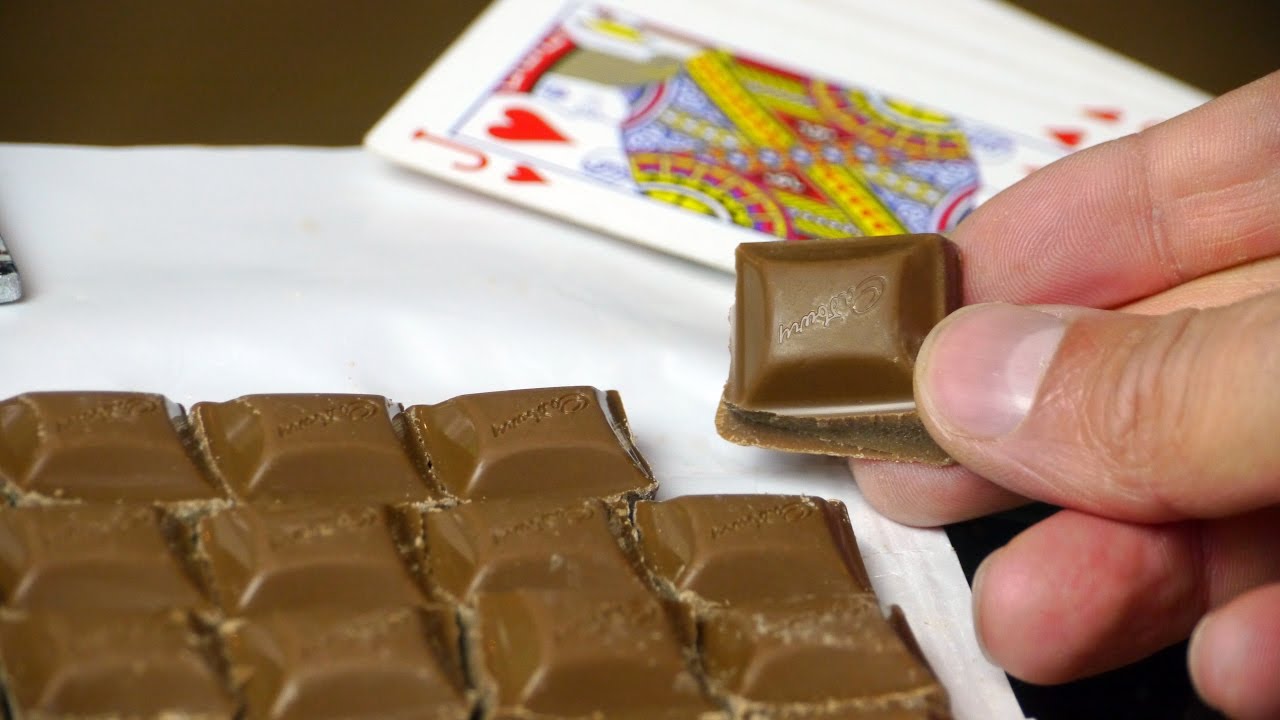 Break Up Chocolate - Life Hack
