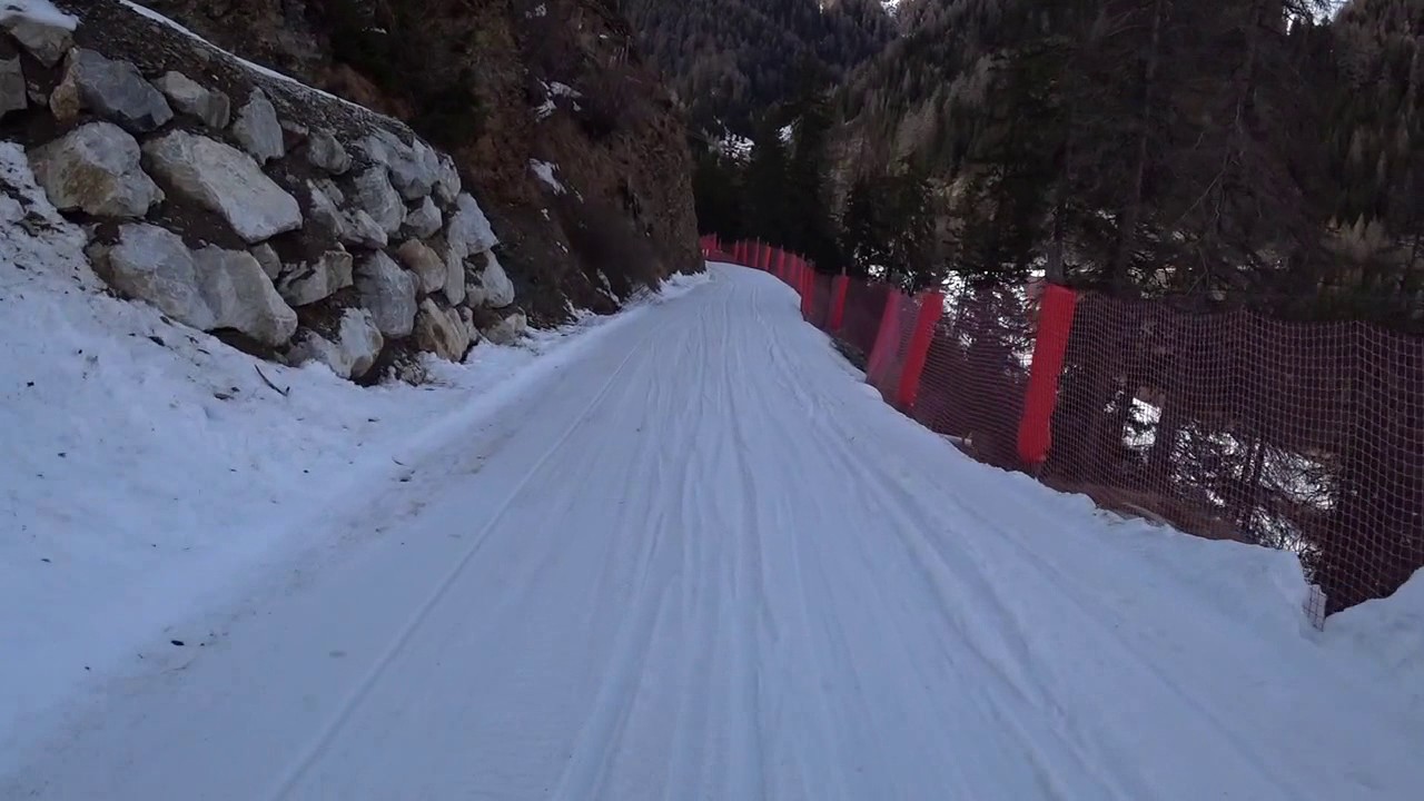 Skiweg Piste 15 nach Kals ab Zwischenstation