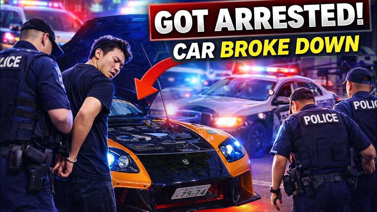 Midnight Ride In Tokyo Police Chase Crazy Action! No Repairs