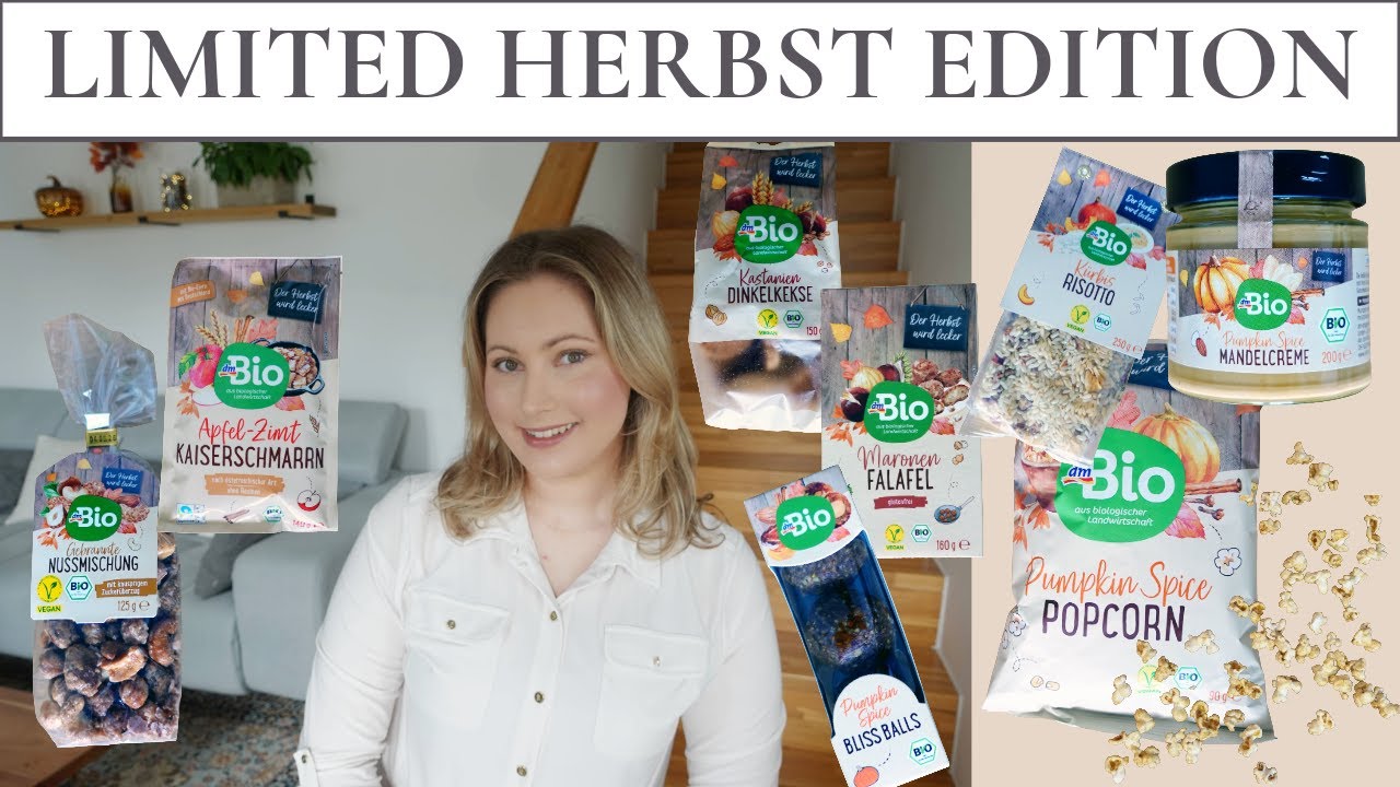 DM HAUL HERBST PRODUKTE | 2025 Limited Edition | Pumpkin Spice, Maronen & Co | Food Haul 