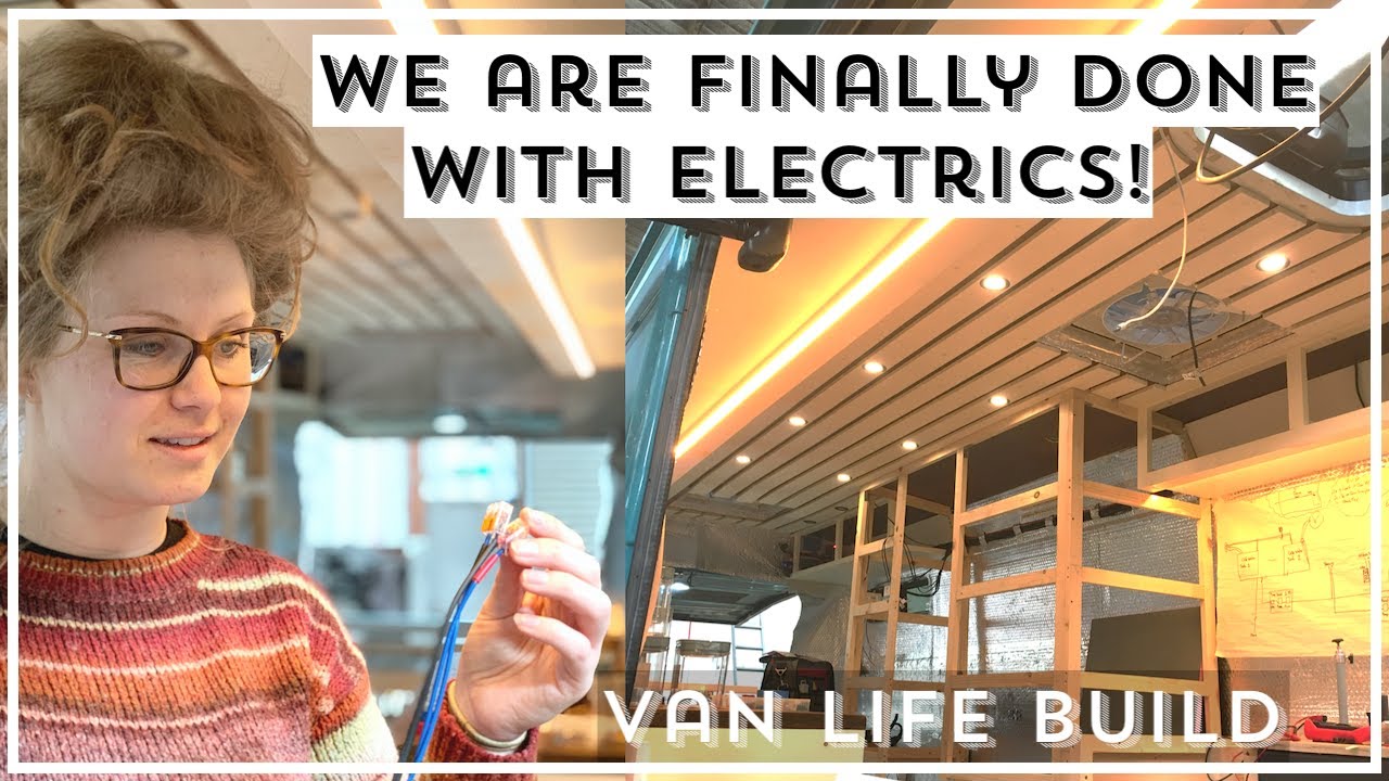 WE FINALLY FINISHED | Wiring Appliances and a Fridge in a Camper Van | MERCEDES VARIO VANLIFE | Ep31