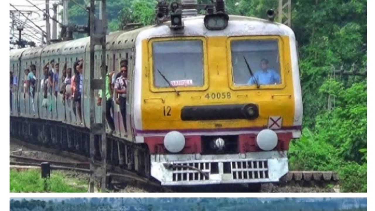 Indian trains video 2 in 1 crossing