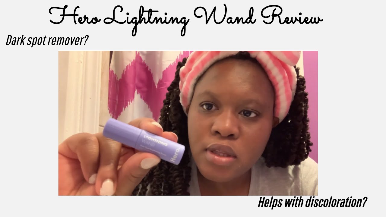 Hero Cosmetics Lightning Wand Review| Is It Worth Trying?| Natural As Abby