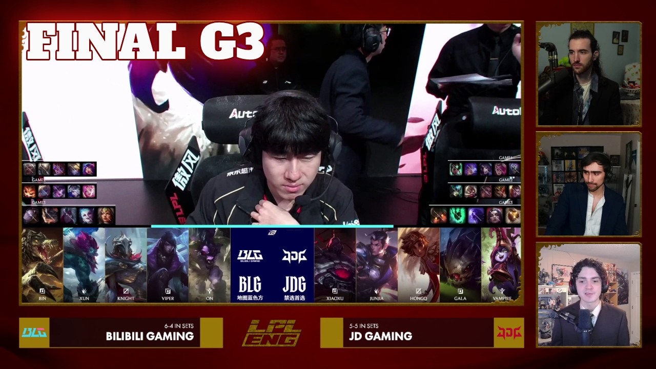 BLG vs JDG - Game 3 | Grand Finals S16 LPL Winter Playoffs 2026 | Bilibili Gaming vs JD Gaming G3