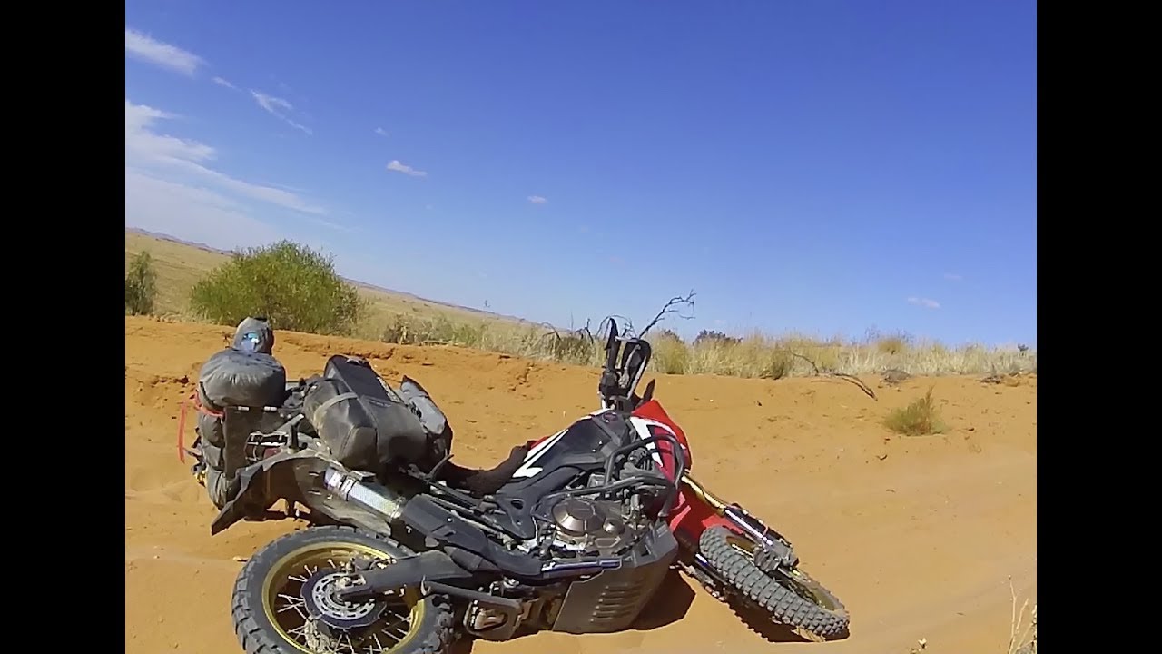 Africa Twin in the Desert Sand - Big Bikes, Deep Sand!