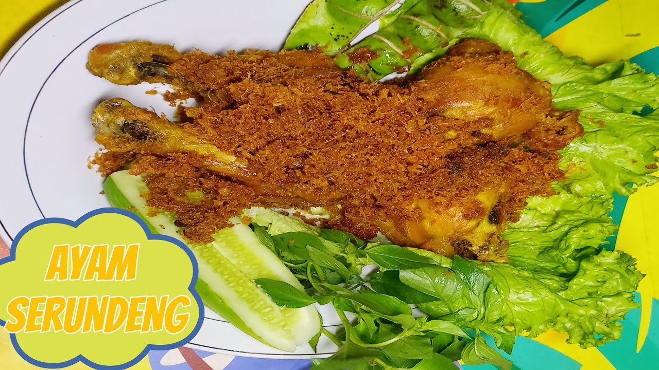 AYAM SERUNDENG ‼️ BIKIN KETAGIHAN  GURIH & ENAK 