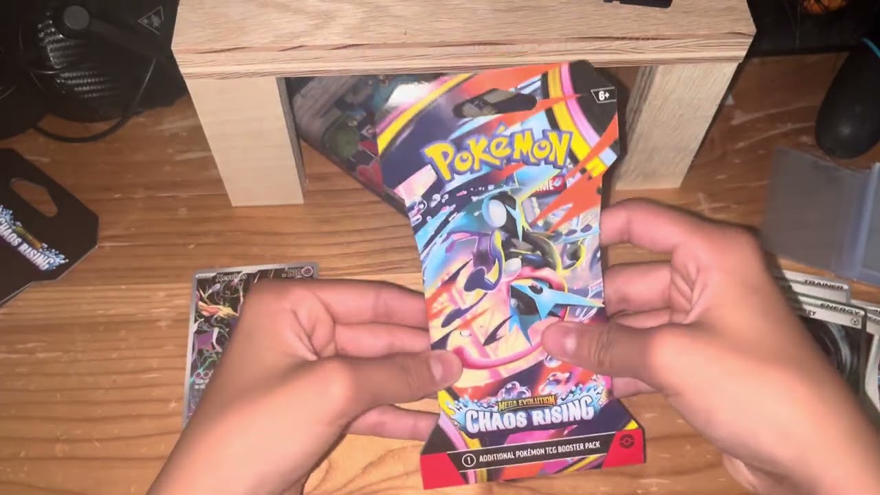Opening 2 more mega evolution chaos rising Pokemon cards and ya boy got expensive cards GOD PACK!