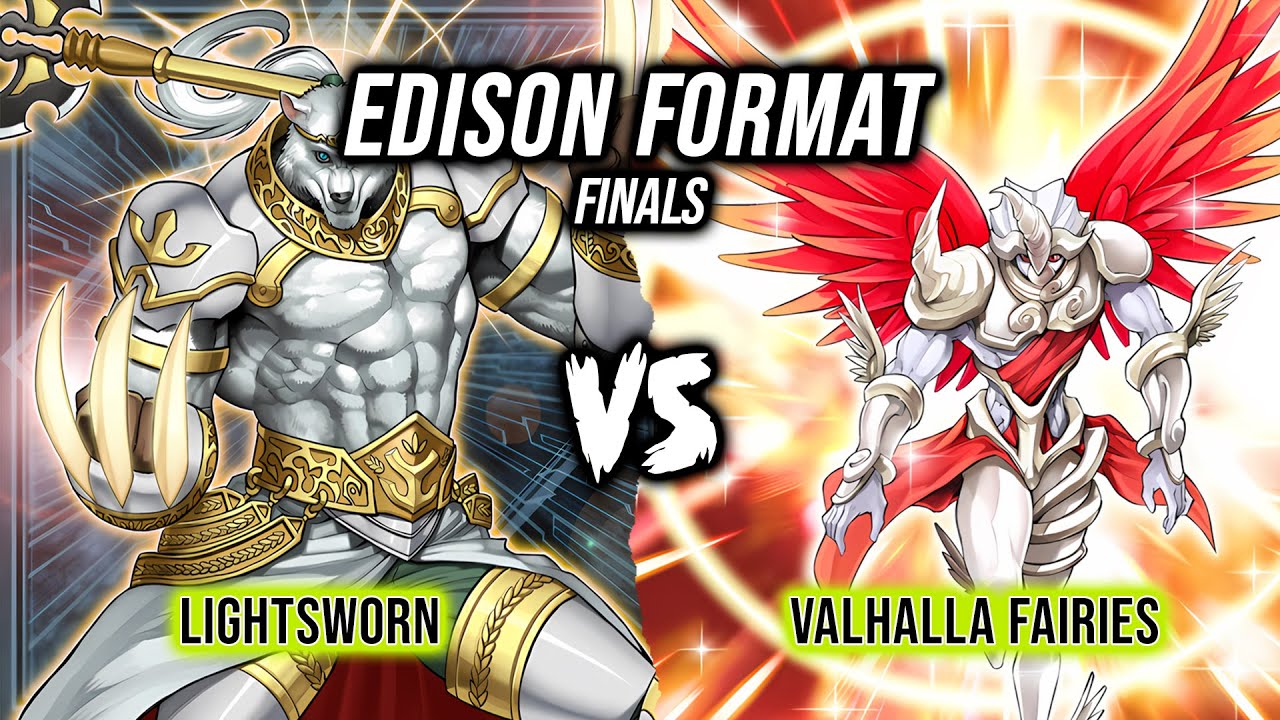 Финал формата Yu-Gi-Oh! Edison: Lightsworn против Valhalla Fairies
