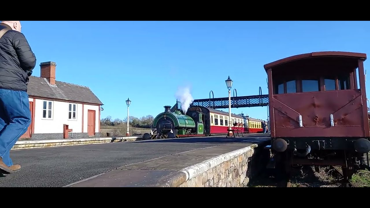 7063 Eustace Forth No. 15 Arriving at Swanwick Junction Midland Railway 