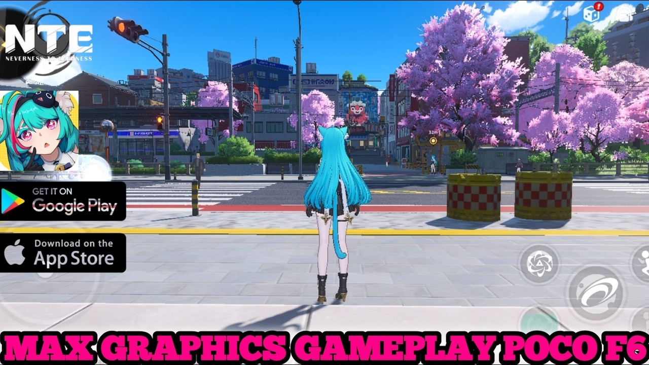 NTE Closed Beta Gameplay ⚡ POCO F6 Max Graphics | Smooth or Lag? 🤯