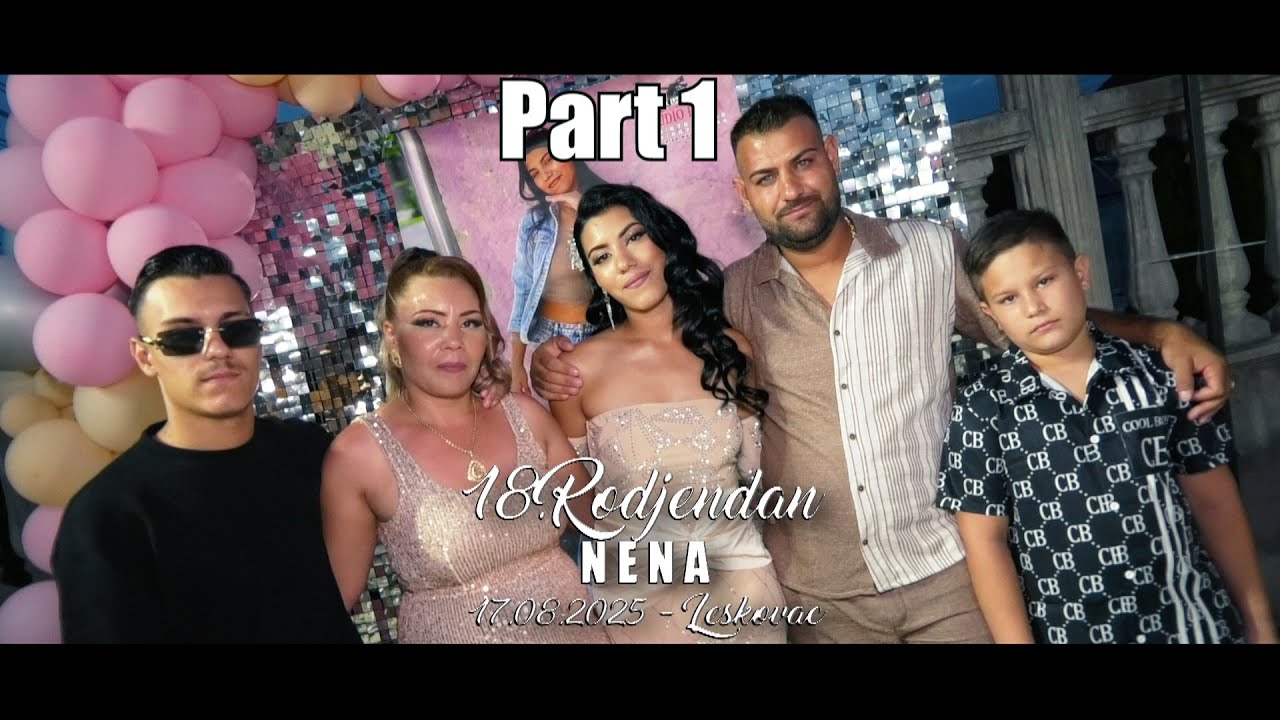NENA - 18.RODJENDAN - PART 1 - 17.08.2025 LESKOVAC STUDIO ROMA IVICA 4K LESKOVAC