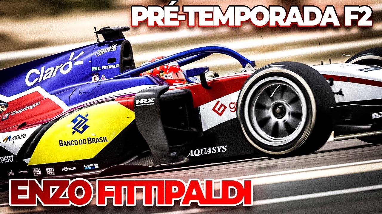 Pré-Temporada de Fórmula 2 no Bahrein com ENZO FITTIPALDI