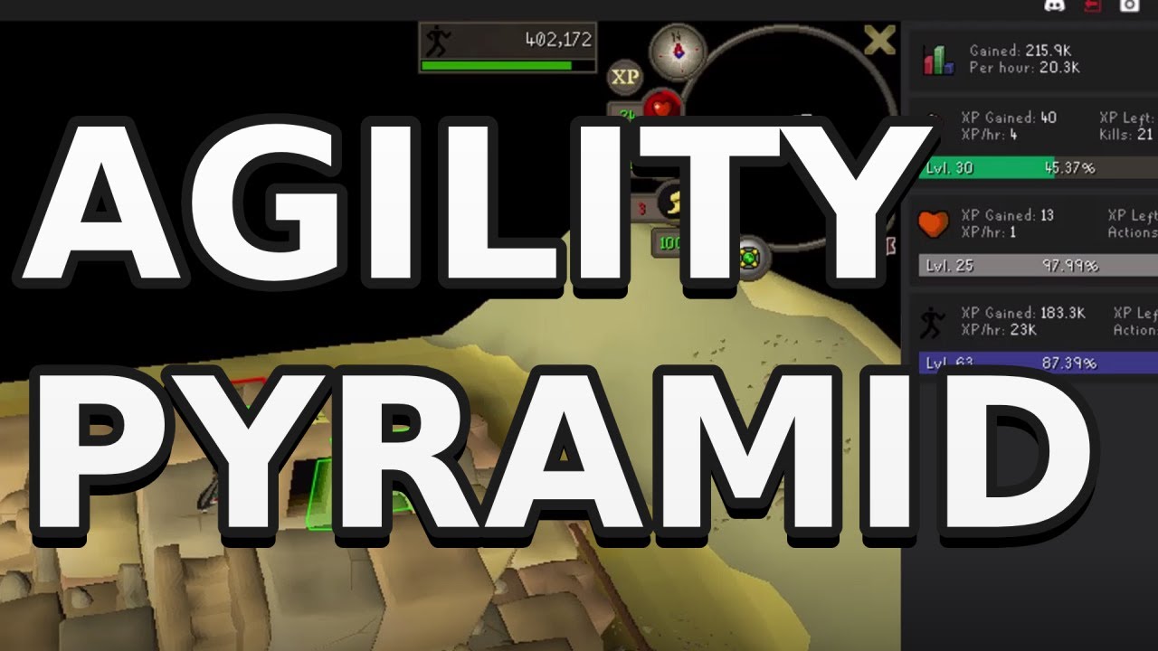 OSRS Agility Pyramid Guide Best Money For Early Ironman Accounts #osrs #oldschoolrunescape