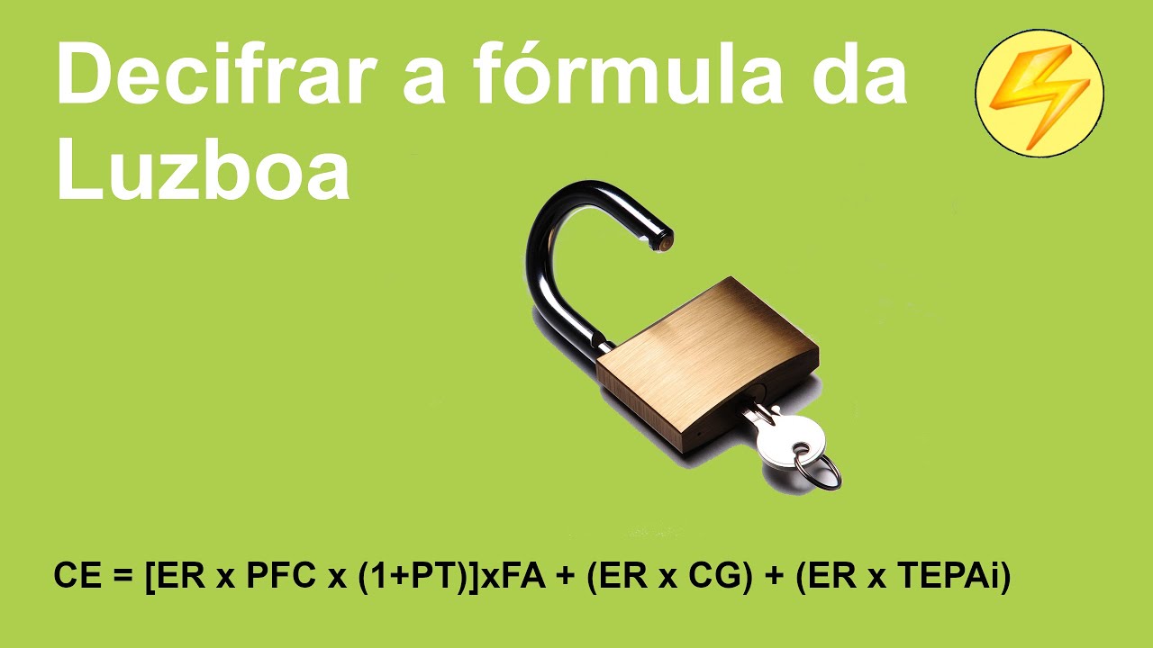 Decifrar a fórmula da Luzboa