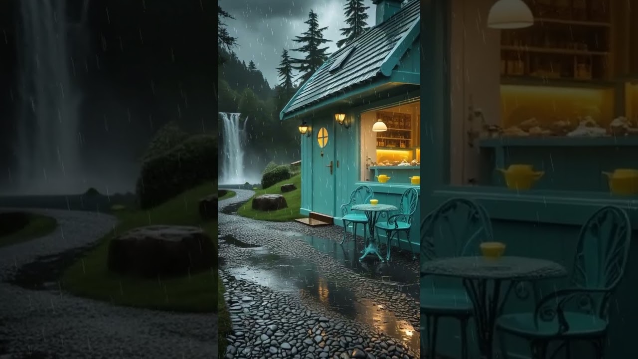 Rainy Cabin Escape – Ep 1 | Dolly Zoom Ambience