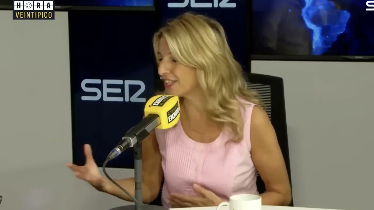 Yolanda Díaz, contra Pablo Iglesias -