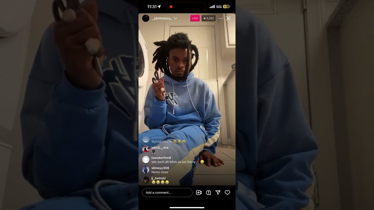 Jdot Breezy Trolling After Sh00ting Of Foolio Affiliate Rico Osama In Jacksonville Florida 💨