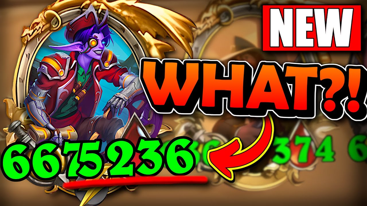 5,000+ HP with this NEW Pirate Strategy! | Hearthstone Battlegrounds
