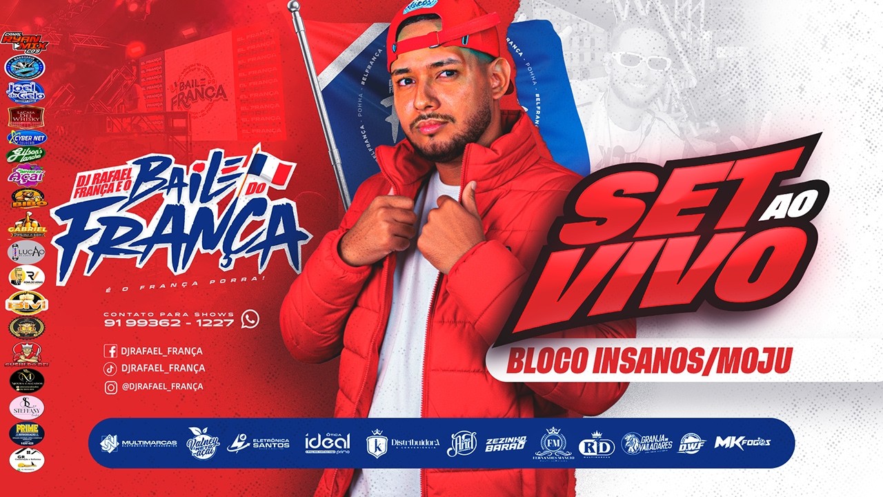 SET AO VIVO DJ RAFAEL FRANÇA NO BLOCO INSANOS 2026