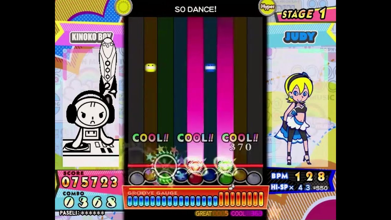 pop'n music peace - SO DANCE! (HYPER) PERFECT S