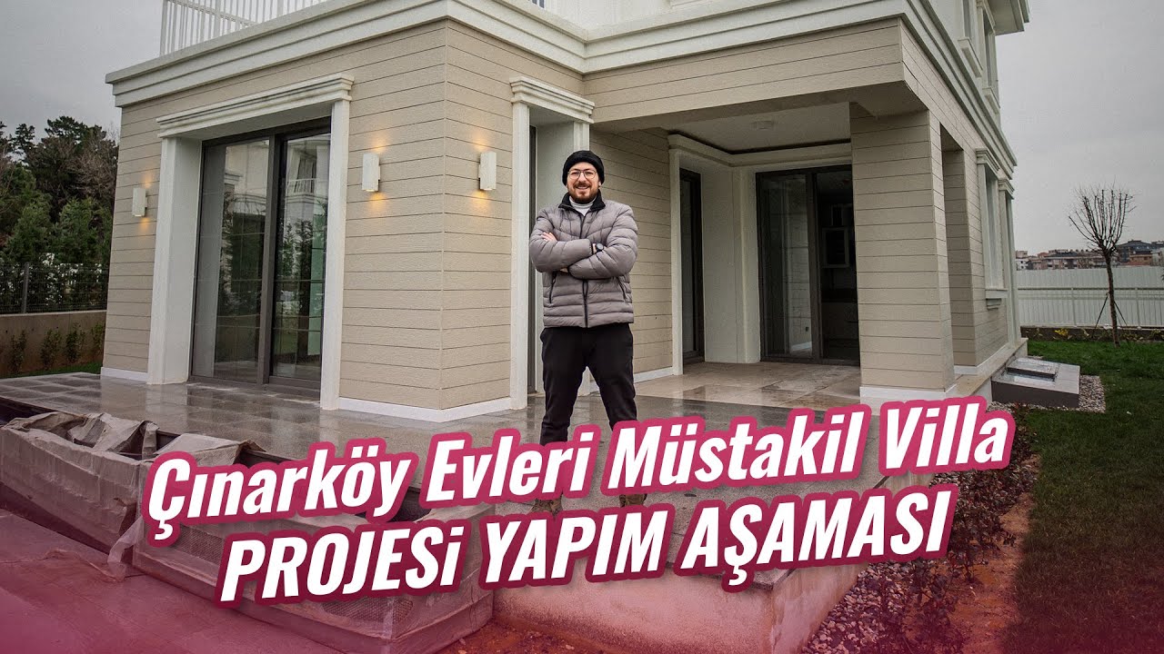 Çınarköy Evleri Müstakil Villa Projesi Yapım Aşaması Mesa-Emlak Konut (2 villa) Vlog