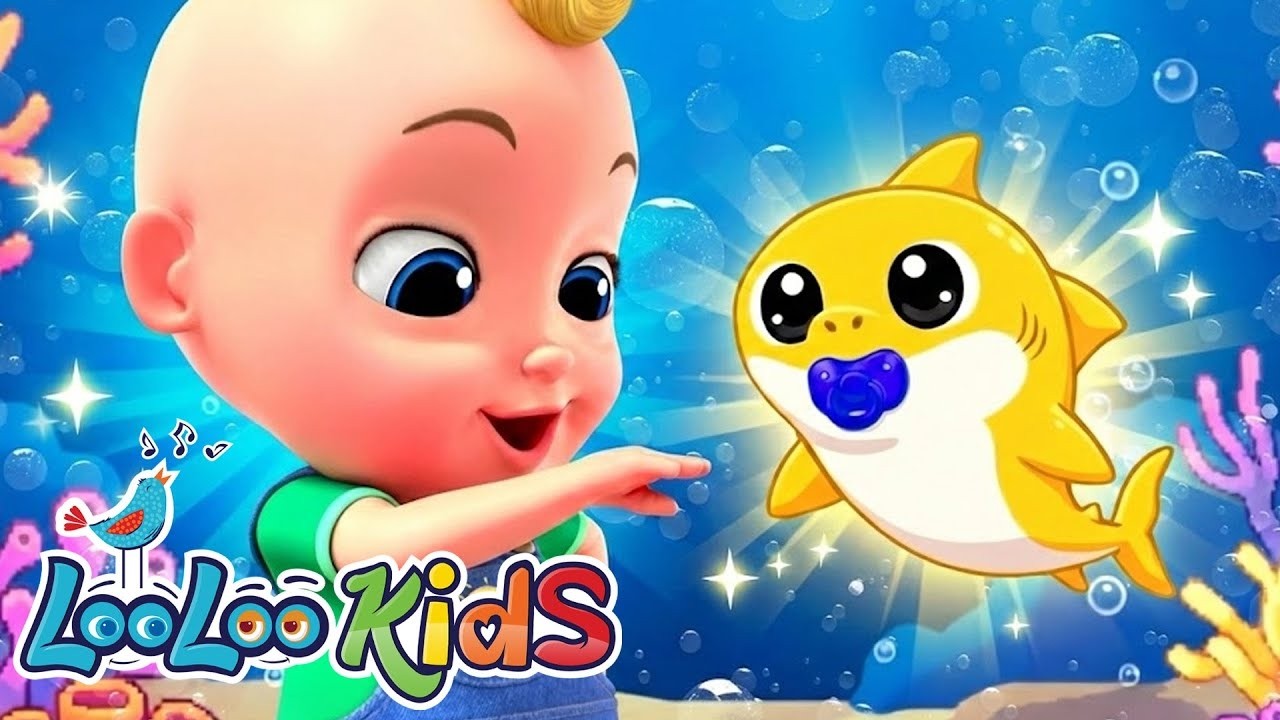 Baby Shark & Wheels on the Bus - Learn Colors 🦈🚌 | Nursery Rhymes | Canciones para Ni&ntilde;os