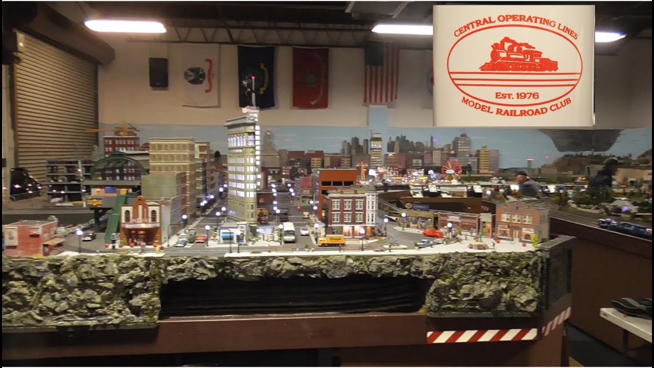 2024 Central Operating Lines Club O Gauge Layout Tour