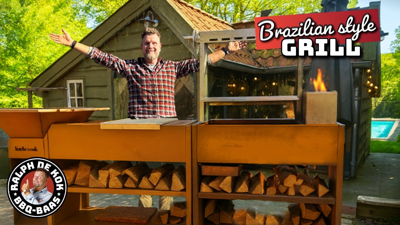 Als een kind ZO BLIJ met mijn nieuwe BBQ! PICANHA met cowboyboter op de Barbecook Pedro!