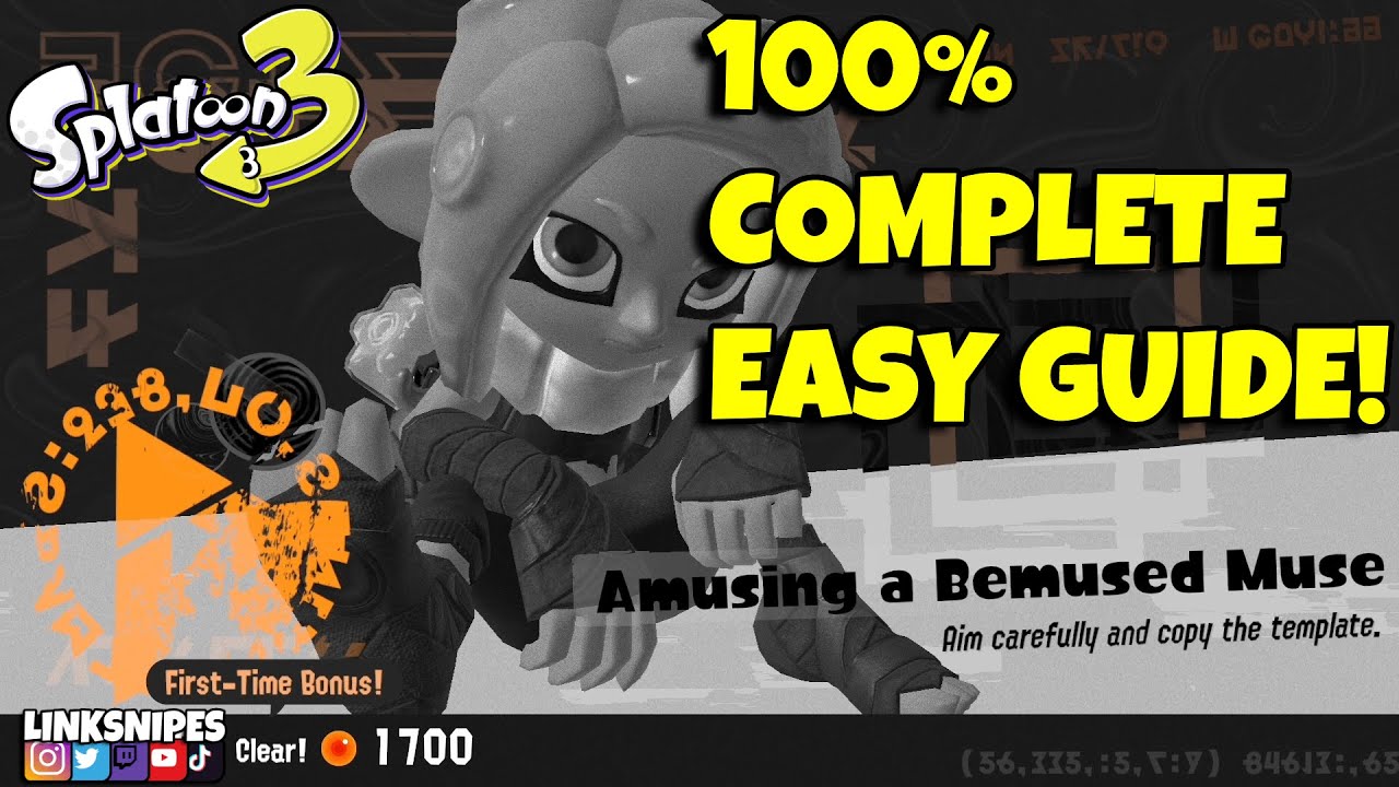Splatoon 3 | Amusing a Bemused Muse | Landfill Dreamland | Easy Guide | No Commentary