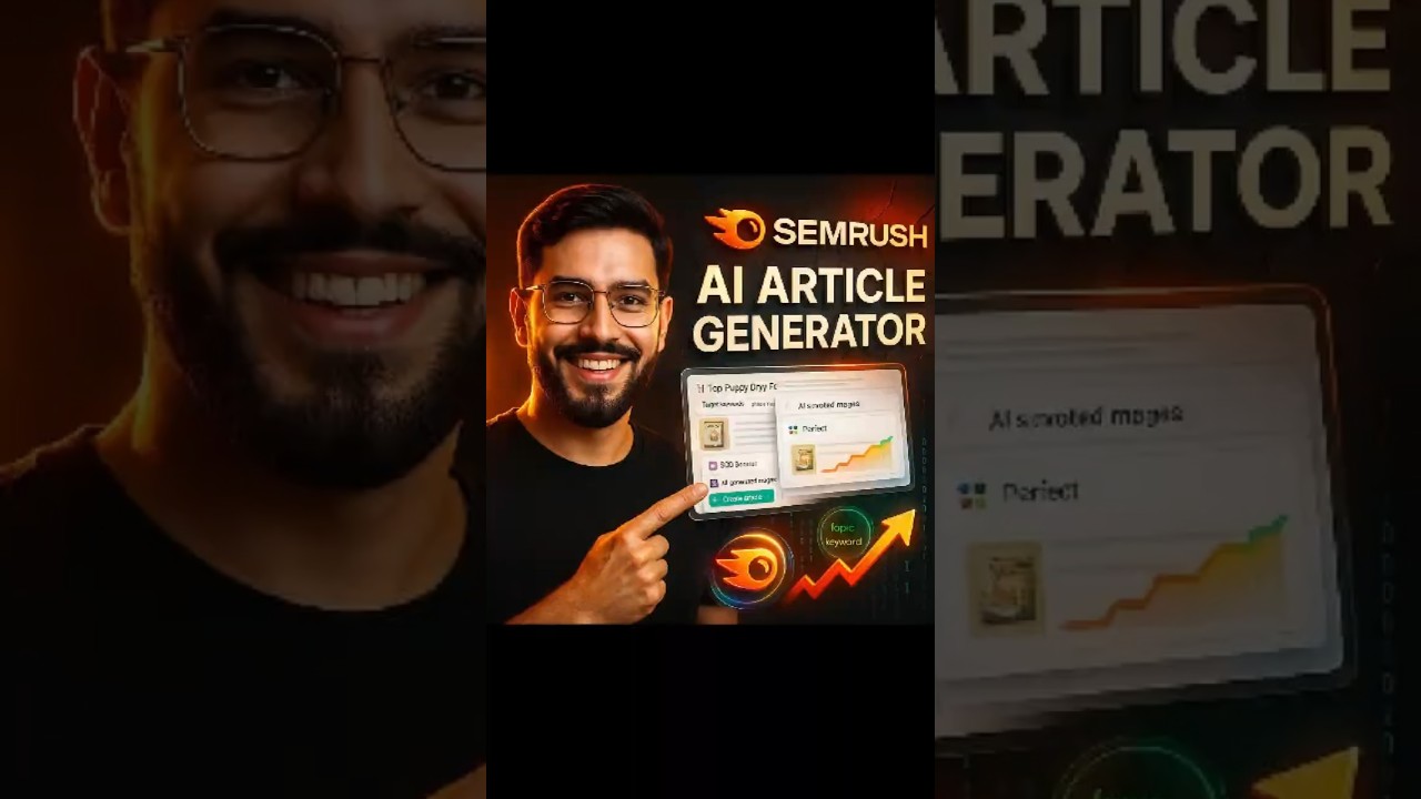Best AI Article Generator in SEMRush | Create SEO Content FAST with Semantic SEO
