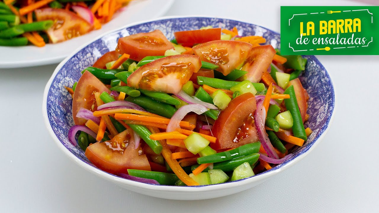 Ensalada de Vainitas y Cebollas encurtidas | La Barra de Ensaladas