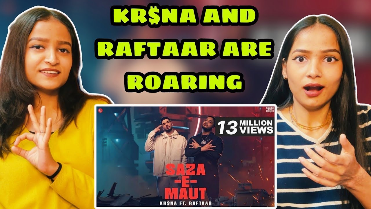 Saza - E - Maut : @KRSNAOfficial ft. @raftaarmusic | Reactions Hut |