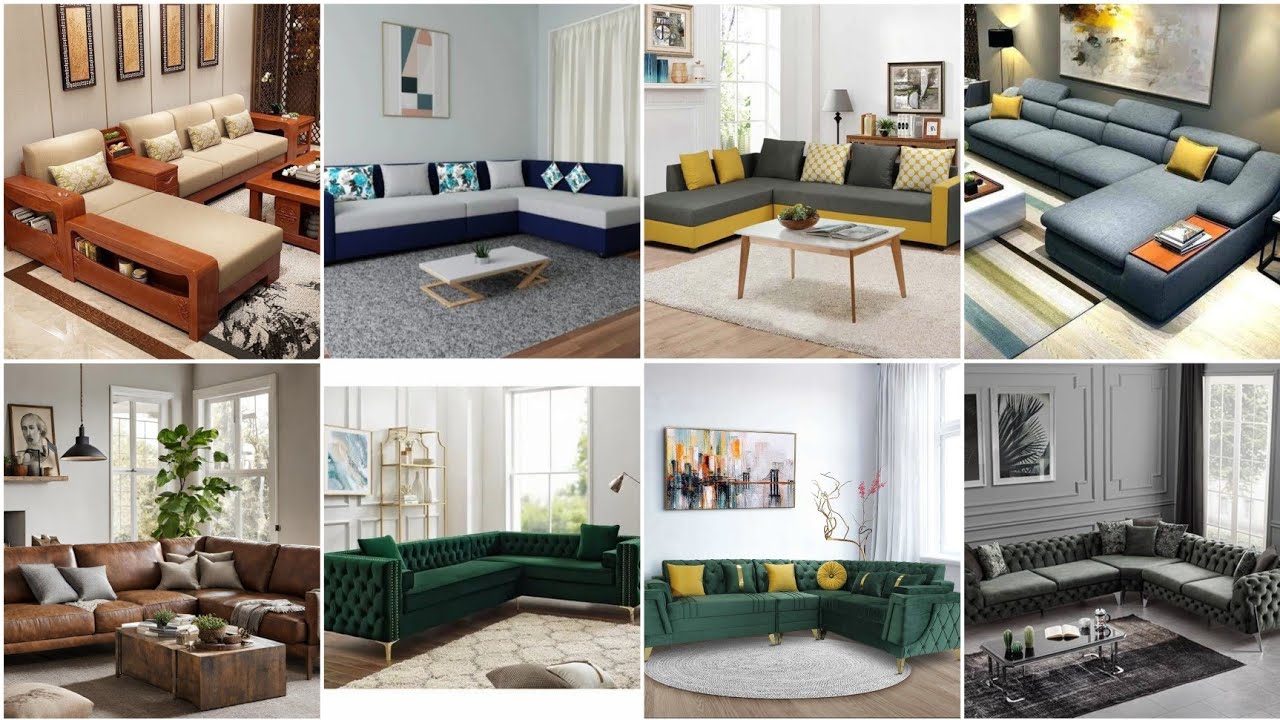 Stylish L-Shape Sofa Designs for Your Living Room 2025 | l shape sofa design for living room |