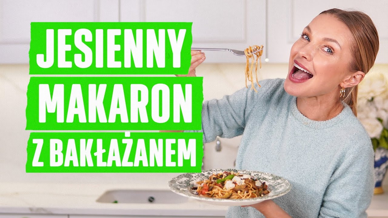JESIENNY MAKARON z BAKŁAŻANEM