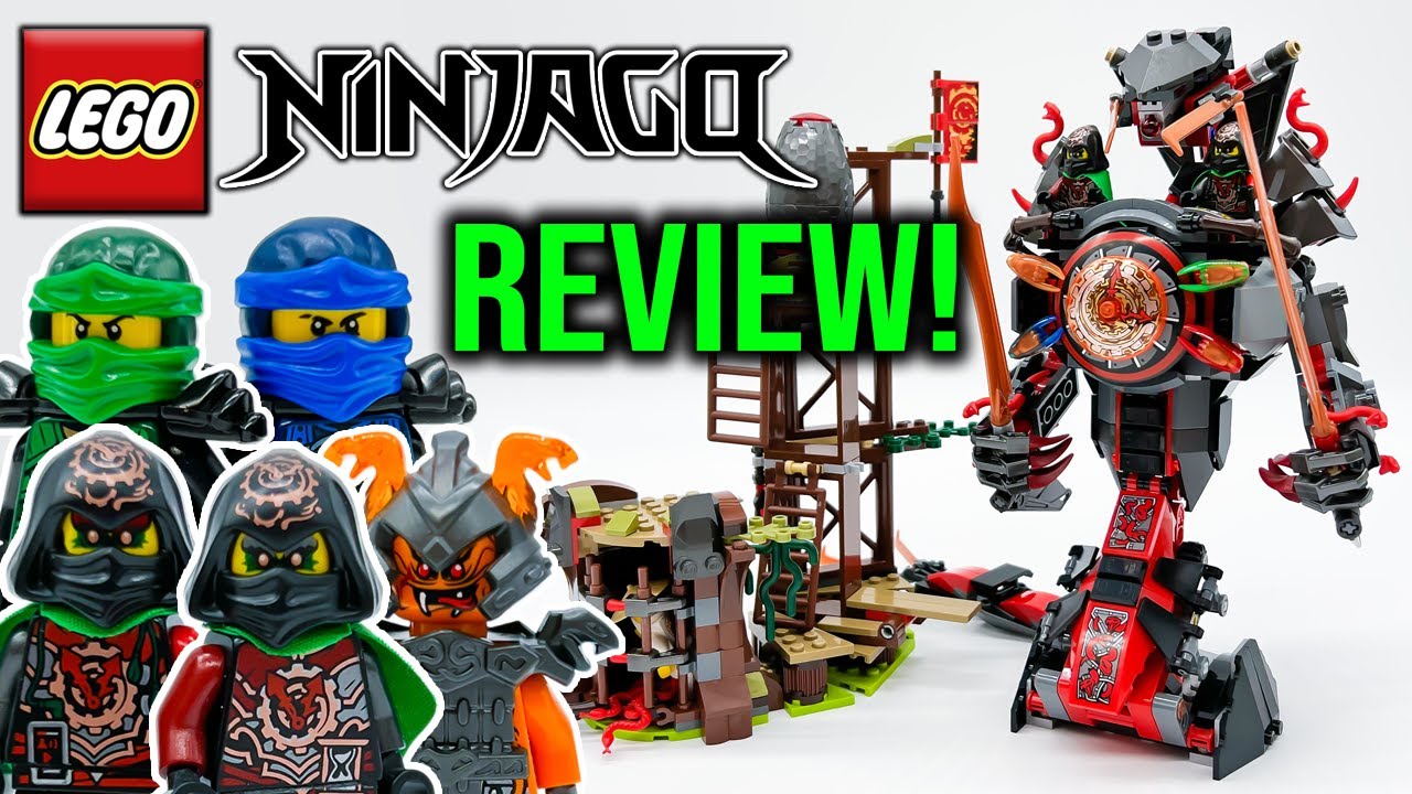 2017 Dawn of the Iron Doom Review! LEGO Ninjago Hands of Time Set 70626