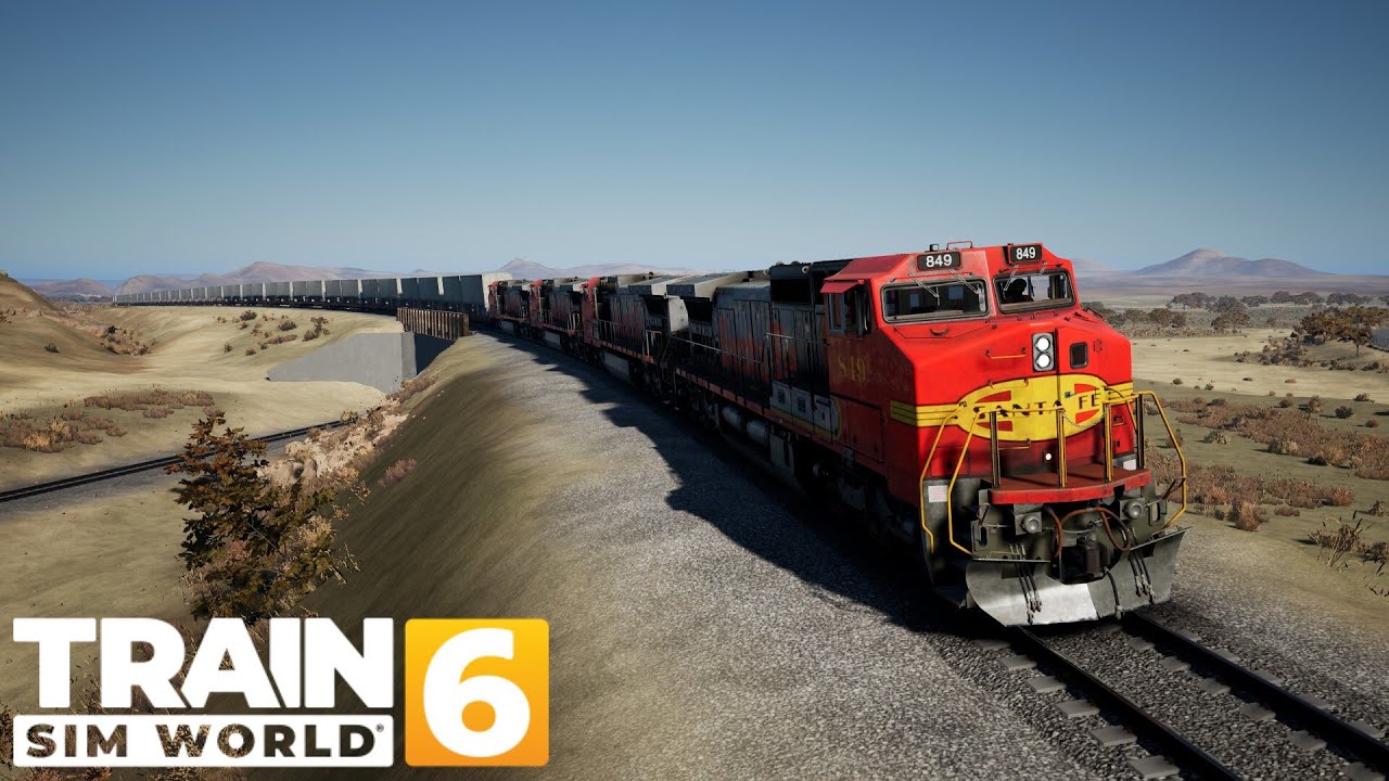 ATSF C40-8W Train 198 Part 2 (TOFC, 4.0 hpt) - Train Sim World® 6