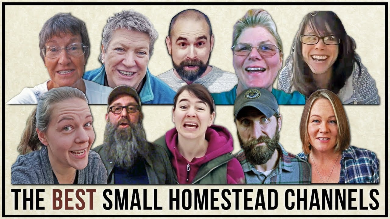 The BEST SMALL HOMESTEAD CHANNELS | Top 10 Tuesdays