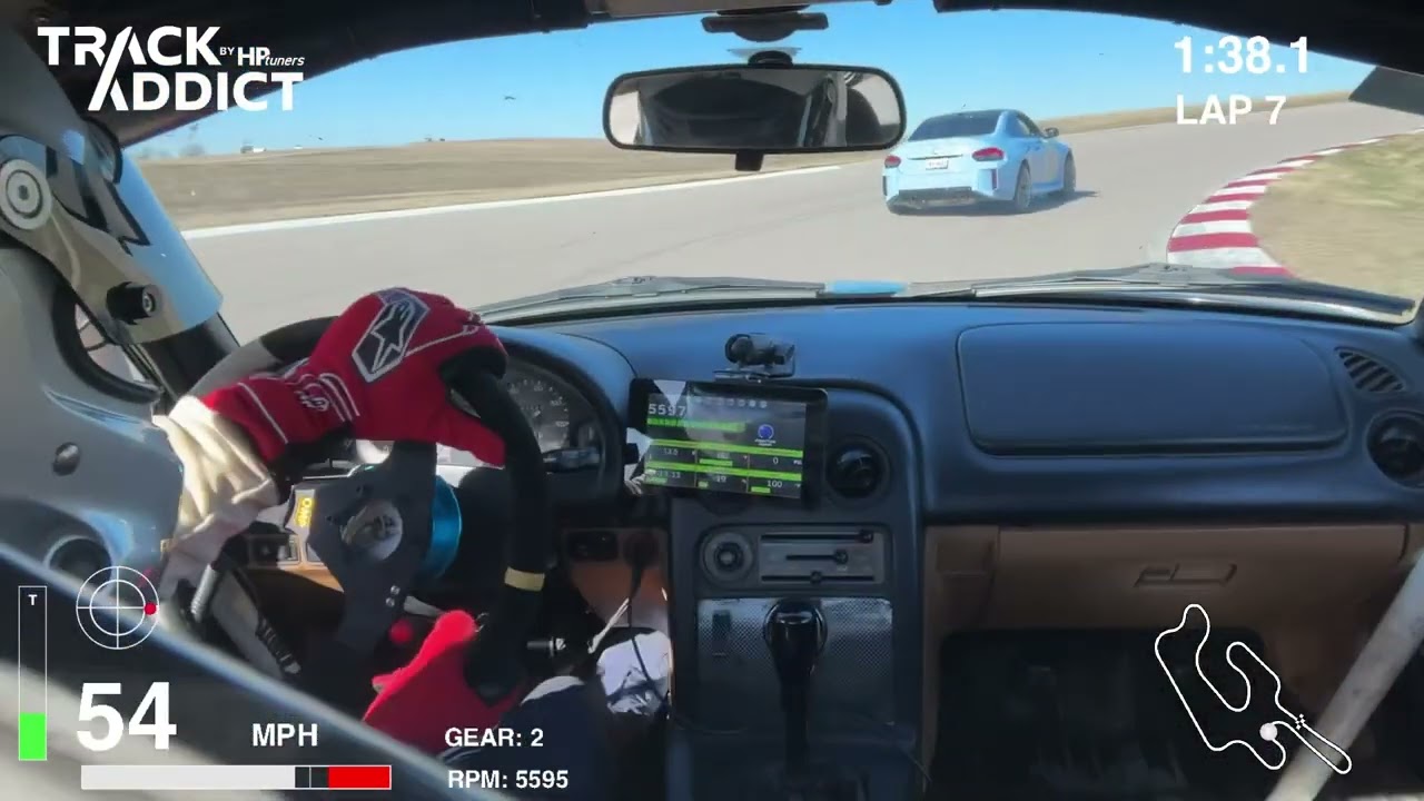 Eagles Canyon Raceway in 97 K swapped Miata
