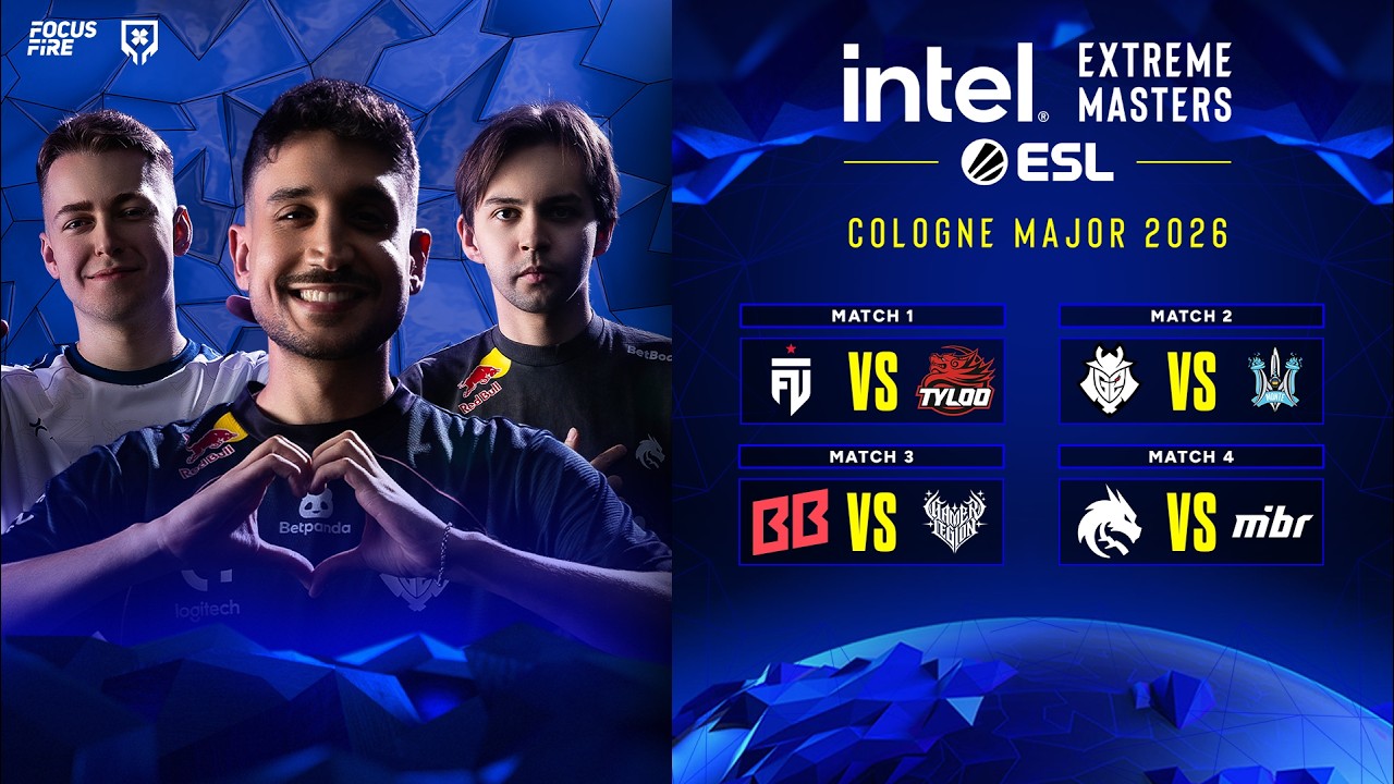[FIL] IEM Cologne Major 2026 Day 5 - FUT vs B8, G2 vs M80, Spirit vs BB