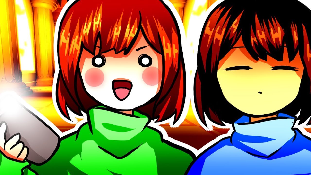 Frisk & Chara Become Celebrities! Funny Undertale AU Animation Roleplay