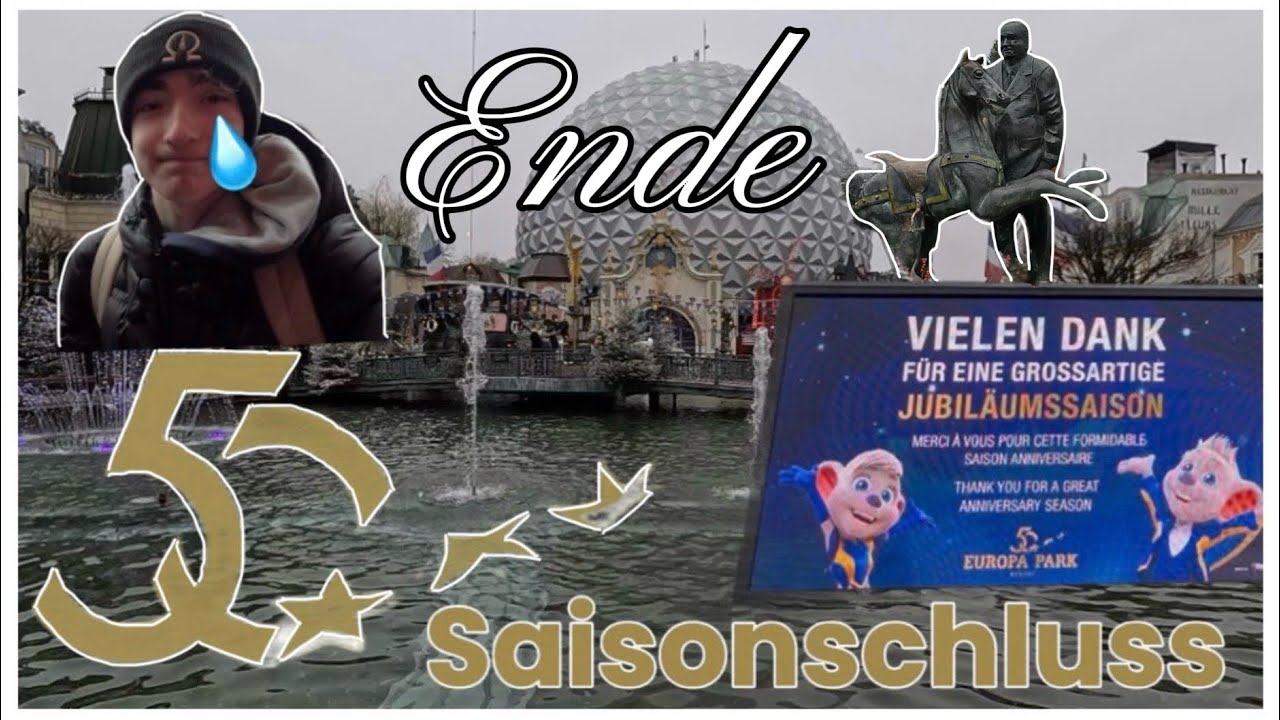 Ende der Jubiläumssaison im Europa Park | Saisonschluss 2025/26 (Vlog)