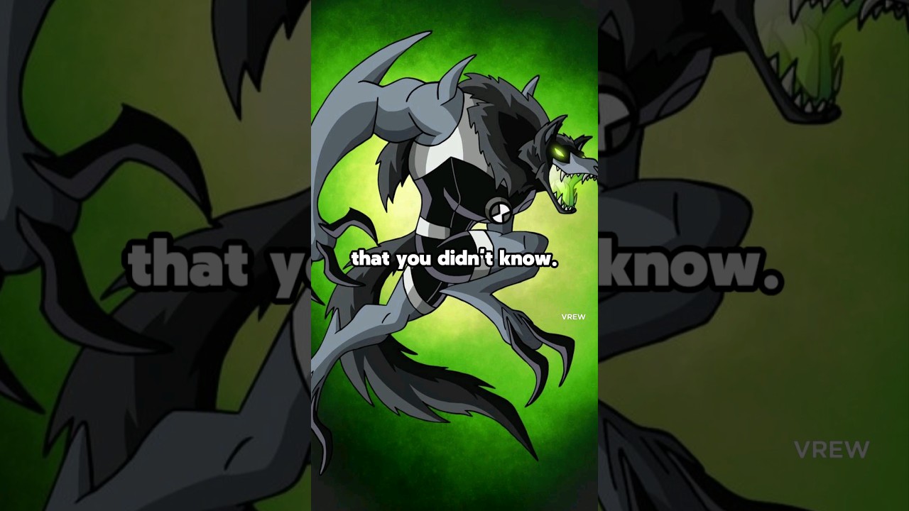 Benwolf 3 facts #ben10 #omnitrix   #shorts