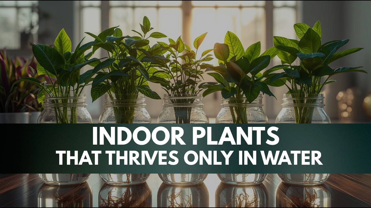 10 Indoor Plants That Thrive In Only Water